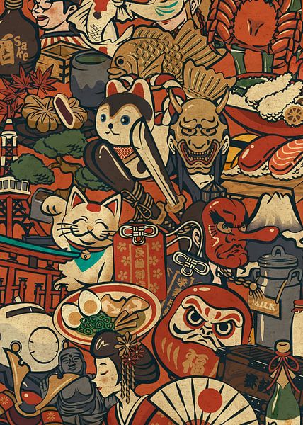 Kulturschätze in Japan von Demiourgos