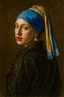 Perlenmädchen Zeitlos Modern