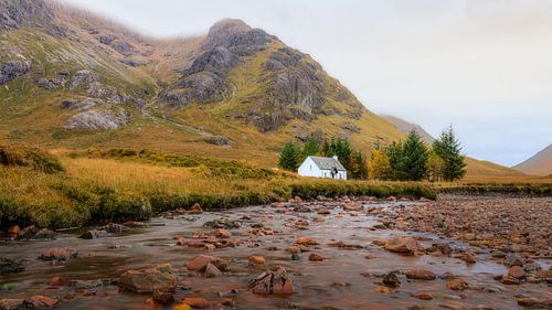 White House in Glencoe, Schotland van Richard Nell
