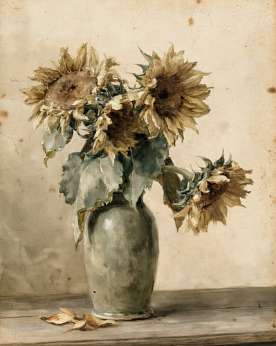 Timeless Sunflower Elegance