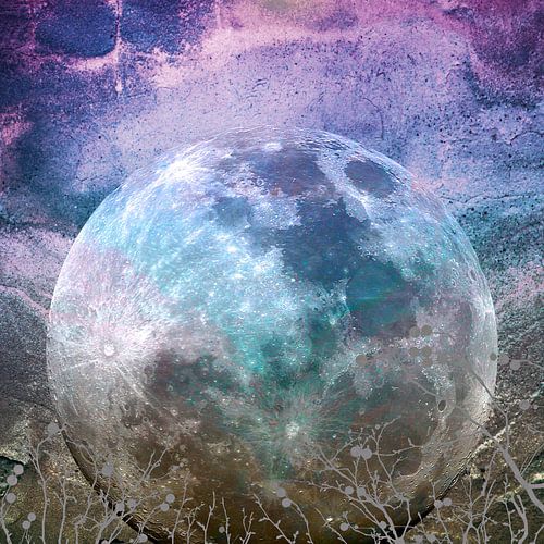 MOON under MAGIC SKY I-1