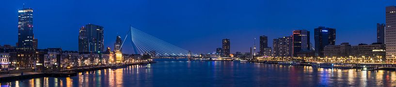 Rotterdam skyline by Edwin van Wijk