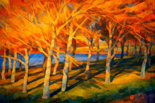 Les touches colorées de l'automne