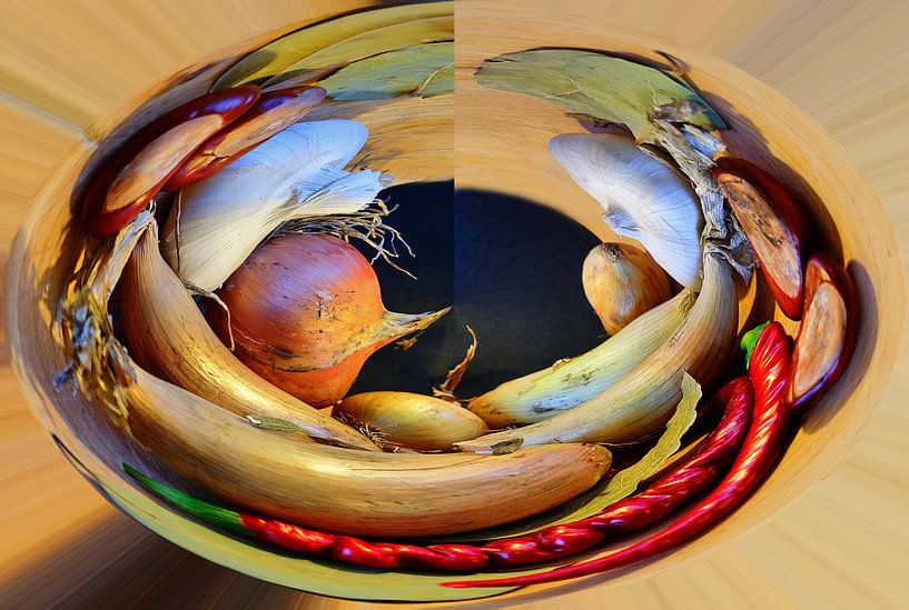 tout autour de la nourriture par Edgar Schermaul