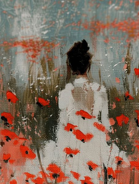 Among the poppies by Studio Allee
