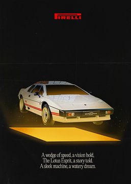 Lotus Esprit Vintage van Ali Firdaus