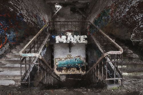 An abandoned fortress in Belgium