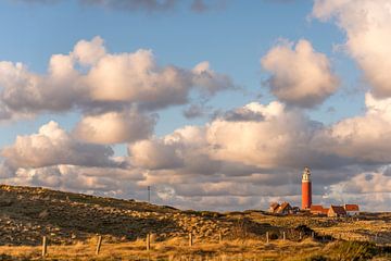 Texel lighthouse Eierland by day