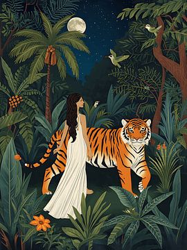 girl and frend by Giandra Safaraz