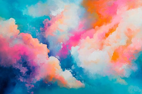 Kleurrijke wolkenimpressies