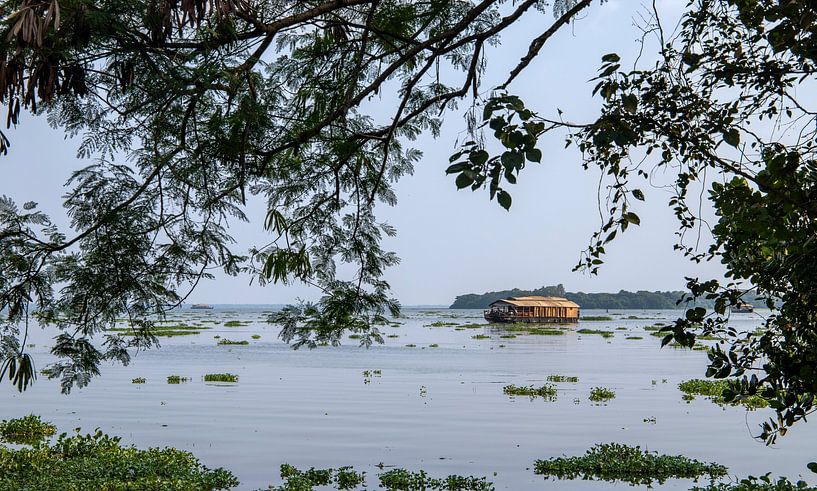 Houseboat en Inde. par Floyd Angenent