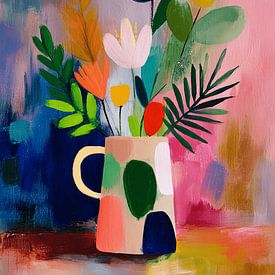 Fröhliche Blüten II von Studio Allee