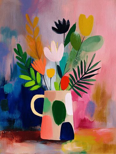 Fleurs joyeuses II sur Studio Allee