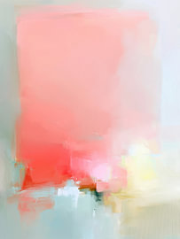 Farbfeld in Korallenrosa von Mosaic Dialogue