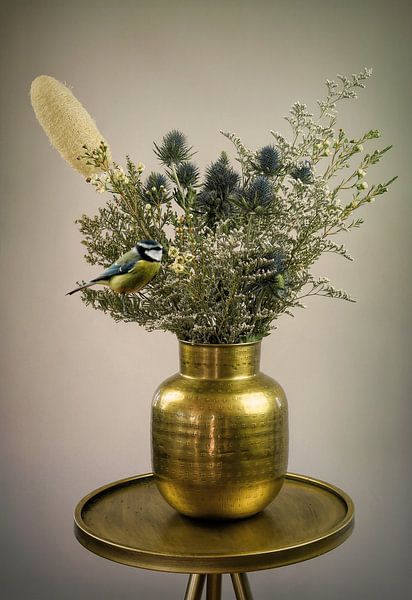 Still life Golden Spring by Marjolein van Middelkoop