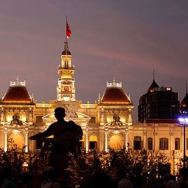 Rathaus in Saigon von Peter Schickert