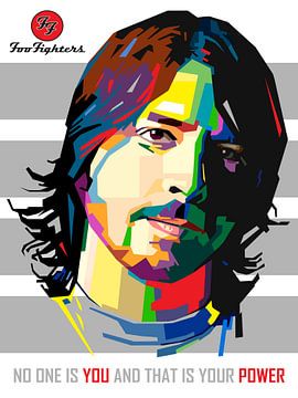 Pop Art Dave Grohl - Foo Fighters