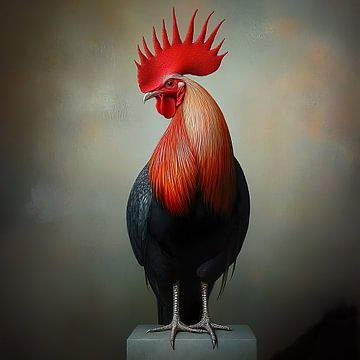 Trotse haan van Lauri Creates