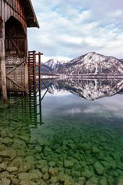 Walchensee im Winter von Einhorn Fotografie