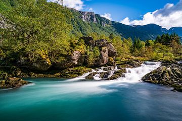 Eau du glacier Folgefonna sur Joris Machholz