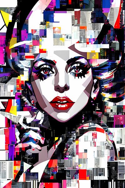 Fille en papier par Zebra404 - Art Parts
