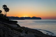 Zonsopgang bij de Cap d'Or in Moraira van Adriana Mueller thumbnail