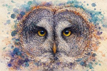 Uil. Stilte in de Ogen van Bert Quaedvlieg