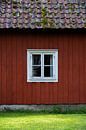 Maison en bois rouge typique de la Suède par Axel Weidner Aperçu