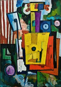 Das Leben des Instruments (ca. 1916) von Amadeo de Souza-Cardoso