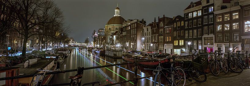 Amsterdam Singel-Kanal von Angel Flores