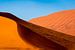 Landschaft mit roten Sanddünen in der Namib Wüste von Chris Stenger