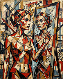 Fractured Reflection in the Machine Age by Jan Keteleer