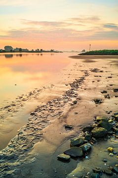 Sunrise River The Lek - Ameide van Jan Koppelaar