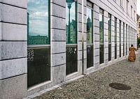 Scène de rue à Liège - Belgique