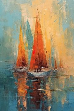 Sailboat by Bert Nijholt