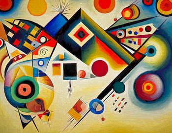 Abstrait moderne et coloré 4