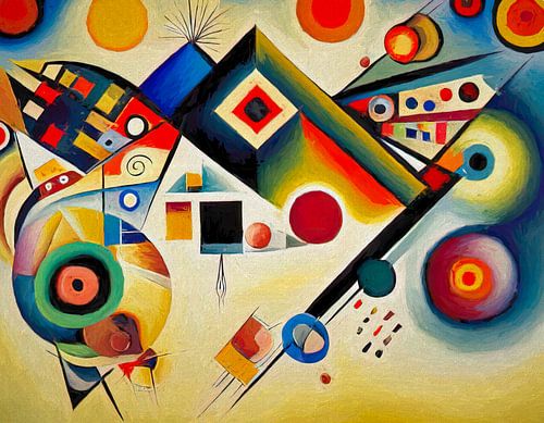 Modern kleurrijk abstract 4