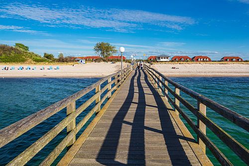 Pier aan de Oostzeekust in Rerik