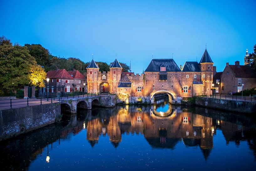 The city gate of Amersfoort by Ton Tolboom