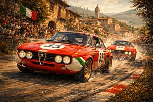 Italian Rally Battle – Classic Road Racing Duel