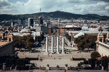 A cloudy day in Barcelona by Bart Maat