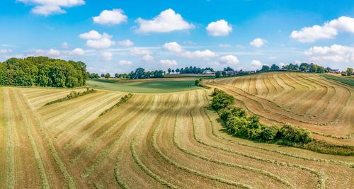Drone panorama van de Klingeleberg in Simpelveld in Zuid-Limburg