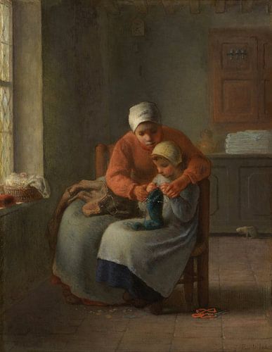 De breiles, Jean-François Millet
