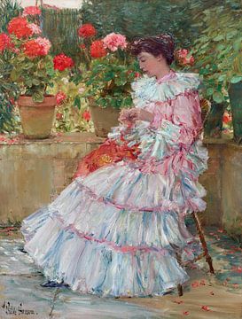 Childe Hassam, Géranium