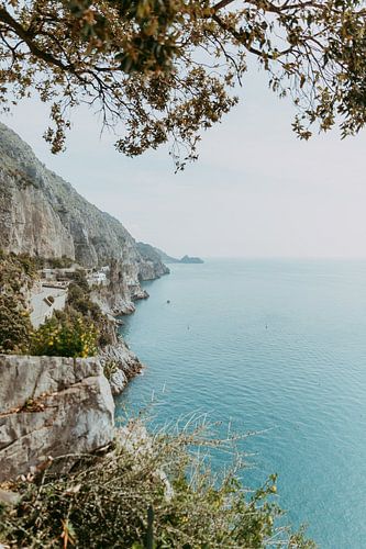 Amalfi Coast Italy | photo print spring on the Mediterranean sea