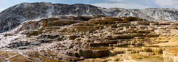 Mammoth Hot Springs, Yellowstone National Park, USA