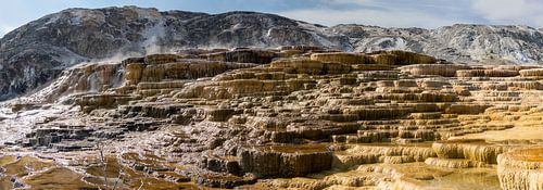 Mammoth Hot Springs, Yellowstone National Park, USA