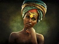 Vintage African Portrait