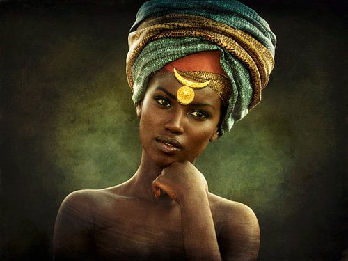 Vintage Afrikaans Portret