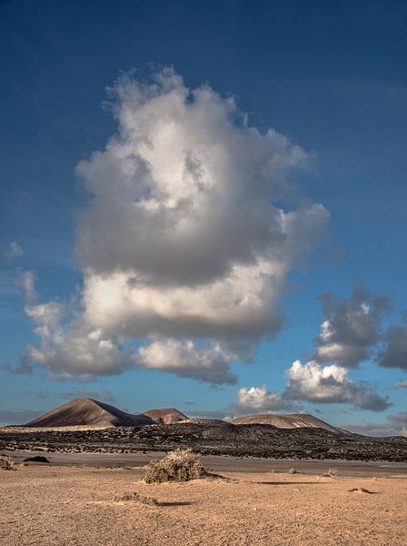 Landschap van Lanzarote - La Graciosa van Harrie Muis